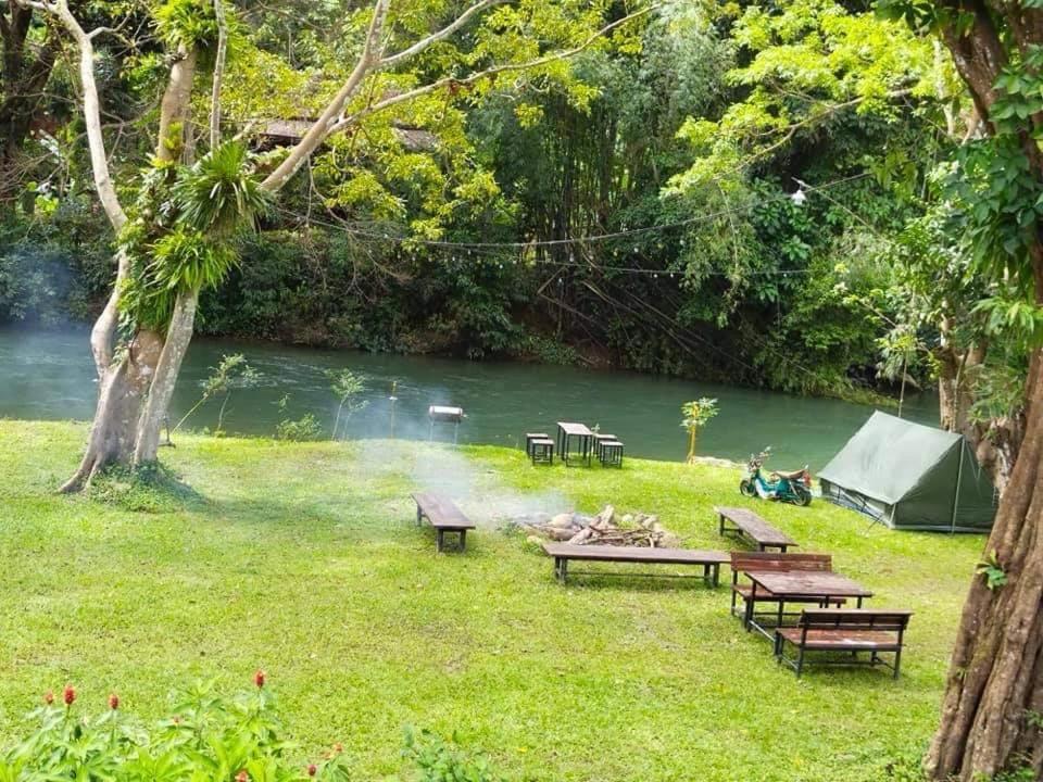 Khaosok Monkeys & River Camps Khao Sok National Park Buitenkant foto